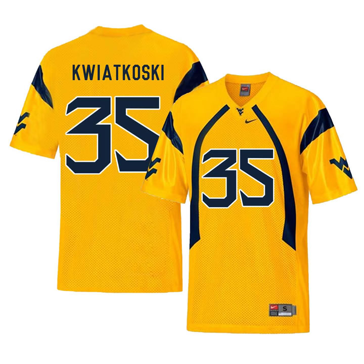 West Virginia Mountaineers 35 Nick Kwiatkoski Gold College Football Jersey Dzhi,We sell and wholesale West Virginia Mountaineers 35 Nick Kwiatkoski Gold College Football Jersey Dzhi on line form chian!